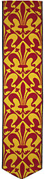 fleur de lis bookmark thumbnail