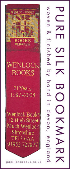 Wenlock Books bookmark recto