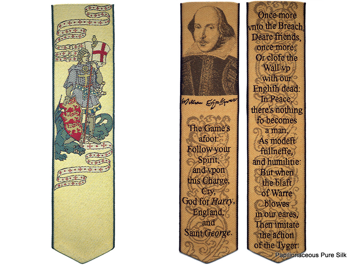 Book marks for St George's Day