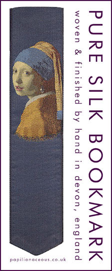 Woven Silk Bookmark Friendship 