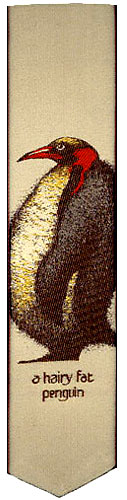 Papilionaceous jacquard silk bookmark