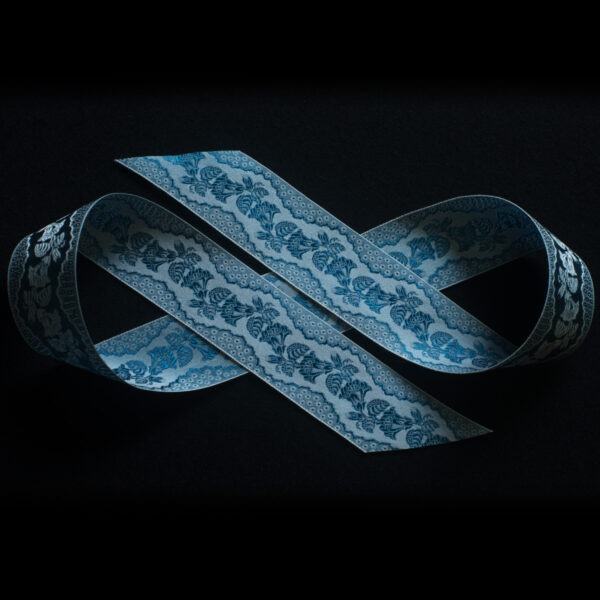 Ross Poldark silk braces ribbon