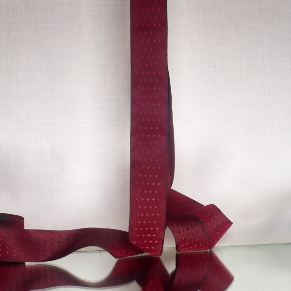 Victoria crimson silk ribbon