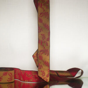 James Leman Bronze silk ribbon