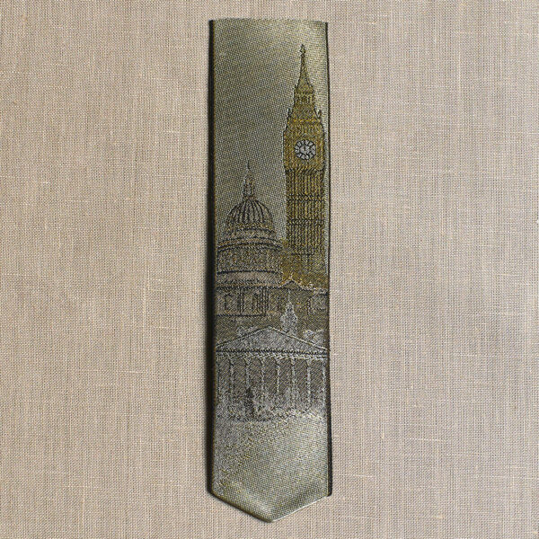 London landmark silk bookmark