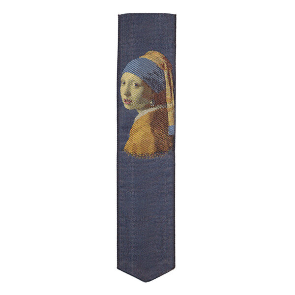 The Girl with a Pearl Earring silk bookmark