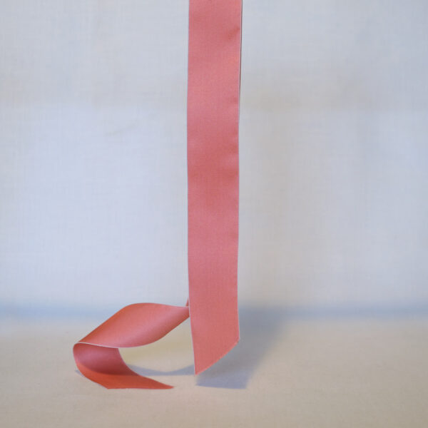 Taffeta rose silk ribbon 40mm wide jacquard silk ribbon