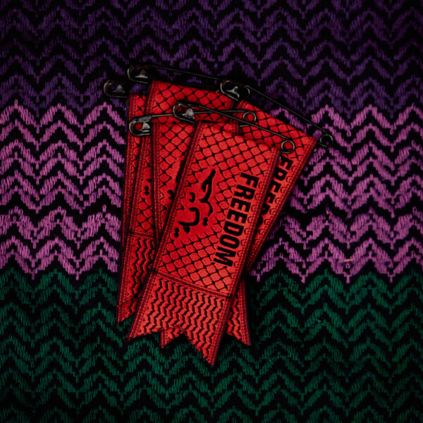 Kufiya Freedom  ribbon, Tatreez editions - Image 6