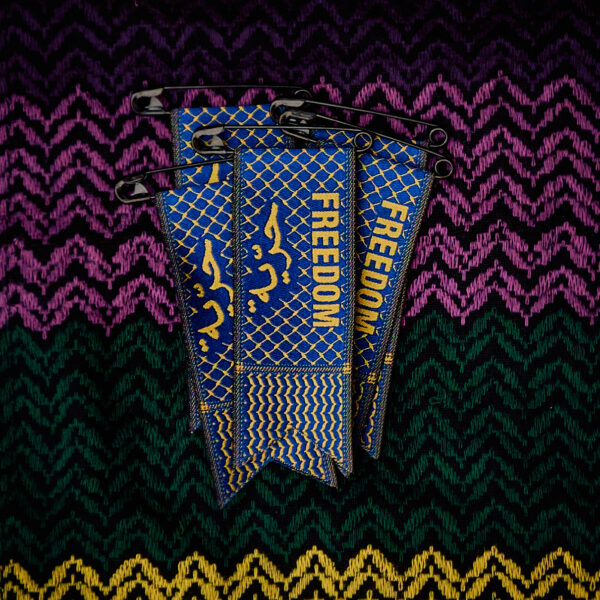 Kufiya Freedom  ribbon, Tatreez editions - Image 5